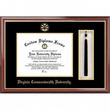Campus Image VA983PMHGT Virginia Commonwealth University Tassel Box and Diploma Frame   